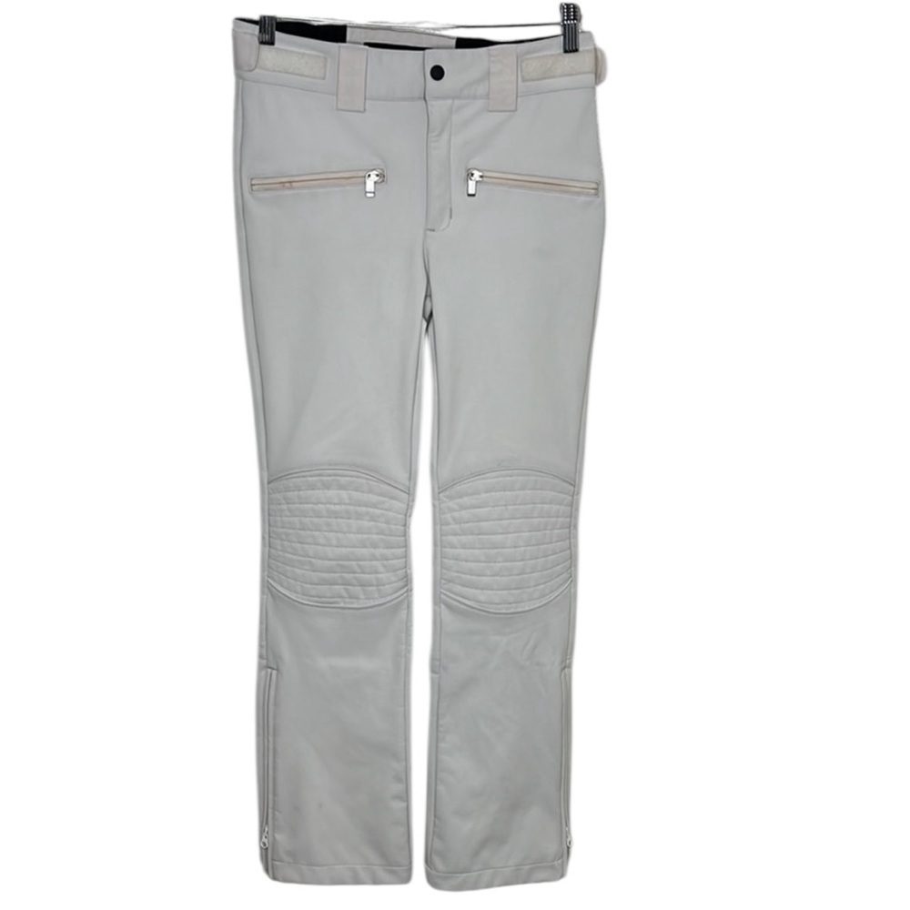 OOSC White Ski Snow High Waisted Pants Women Size S BLEMISH
